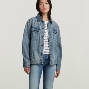 G star raw Classic oversized Blue Denim Jacket